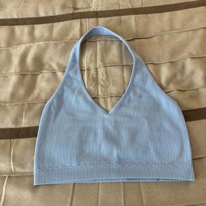 Halter Backless Crop Top